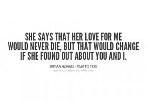 Bryan Adams - Run to you.