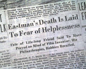George Eastman Suicide Note http://www.ebay.com/itm/KODAK-CAMERA ...