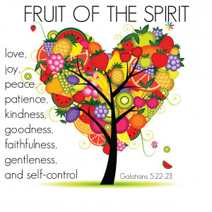 How does this happen? Galatians 5:22-23 But the fruit of the Spirit is ...