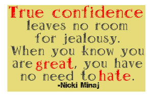 Nicki Minaj Jealousy Quote
