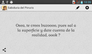 Sabiduría del Pirruris - screenshot thumbnail