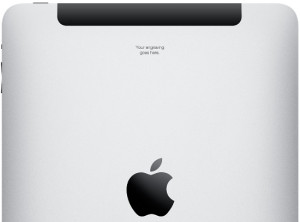 Apple iPad Engraving