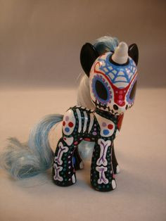 CUSTOM MY LITTLE PONY FRIENDSHIP IS MAGIC DAY OF THE DEAD OPTIMUS ...