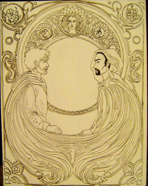 Narcissus And Goldmund Ink