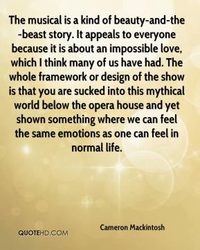 Cameron Mackintosh - The musical is a kind of beauty-and-the-beast ...