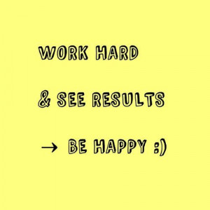 Work hard and see results! ﻿#fitness #quotes #fitspiration