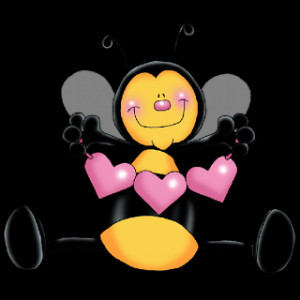 Love Bees Cartoon Clip Art Bee