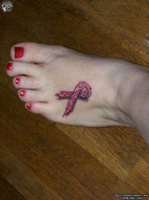 Tattoo Ideas: Breast Cancer Pink Awareness Ribbons