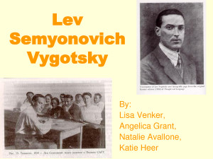 圖片標題： lev vygotsky theory