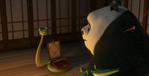know Master Shifu is trying to inspire me and all