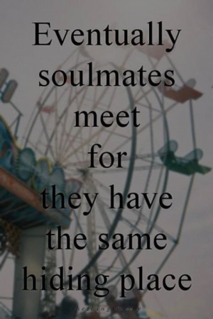 Eventually soulmates meet