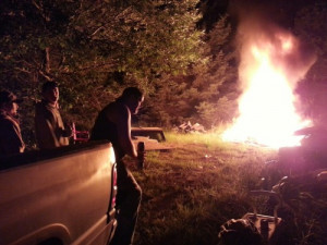 country bonfire