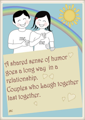 Couple Laugh Together Quotes