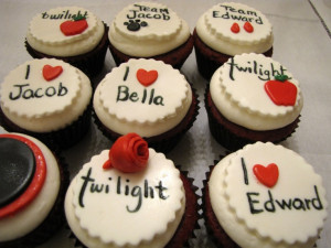 Twilight cupcakes