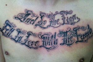 chest quotes tattoo chest writing tattoos quotes chest quotes tattoos ...