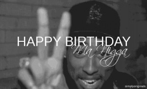 Happy 41st birthday Tupac Shakur :’)