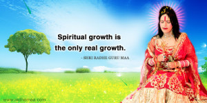 Shri Radhe Guru Maa - Spiritual Quotes