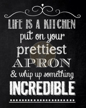 ... Quote, Cooking Quotes Baking, Quotes Foodquotes, Na Quotes, Apron