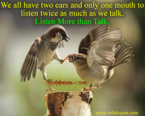 listen,talk,Silence Quotes – Inspirational Pictures, Motivational ...