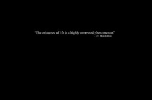 watchmen quotes text only black background dr manhattan 1680x1113 ...