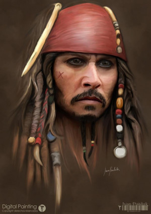 Zombie Jack Sparrow Funny Photoshopped Pictures