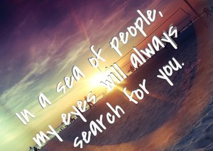 Quotes In a Sea of People