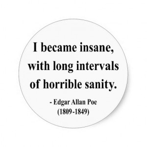 Edgar Allan Poe Quotes Insanity