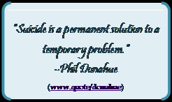 ... solution to a temporary problem.”-Phil Donahue(www.quote/donahue