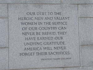 Harry S. Truman quote, Heroes
