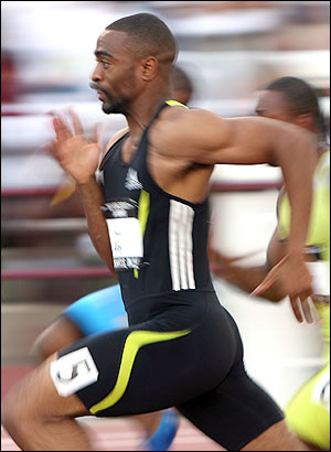 Tyson Gay deslumbra con 44.89 segundos en los 400m