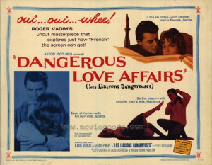 Dangerous Love Affairs Movie Posters From Movie Poster Shop