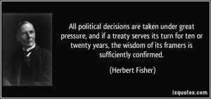 More Herbert Fisher Quotes
