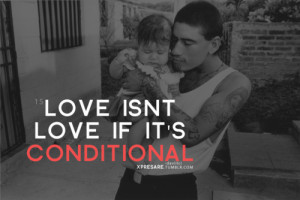 To love somebody with no conditions or circumstances: to love ...