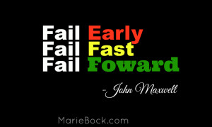 Be prepared to fail, take risks and innovate