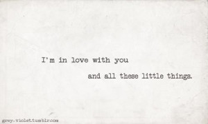 One Direction Little Things Quotes. QuotesGram