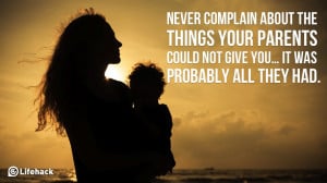 never complain