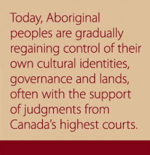 Put simply, Canada’s Aboriginal peoples were here when Europeans ...