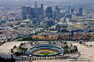 Dodger Stadium Downtown Los