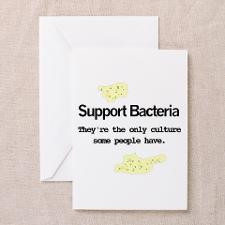 MRSA bacteria, TEM Greeting Card