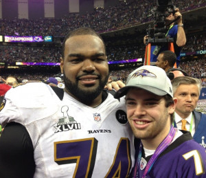 michael oher girlfriend 2013