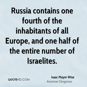 Isaac Mayer Wise Quotes