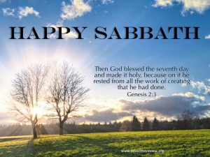 Happy sabbath :))))