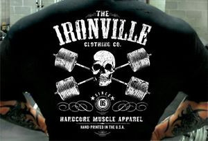 Heavy-Iron-Outlaw-Skull-Power-Weight-Lifting-Gym-T-Shirt-by-Ironville ...