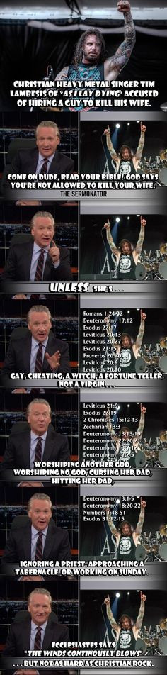 So... What else is new? Bill Maher is awesome and hilarious but I'll ...