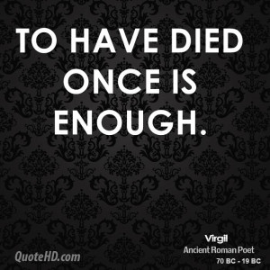 Poet Virgil Quotes