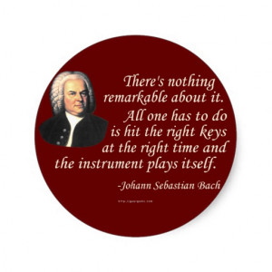 Bach on Playing Stickers