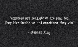 famous Monsters evil ghosts demons Stephen King insanity doom inner ...