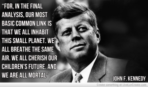 John F Kennedy Quote