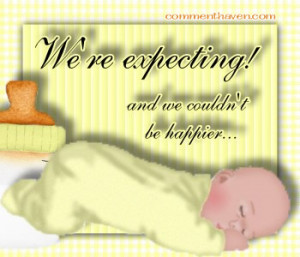 Happy Expecting Baby Baby Graphic
