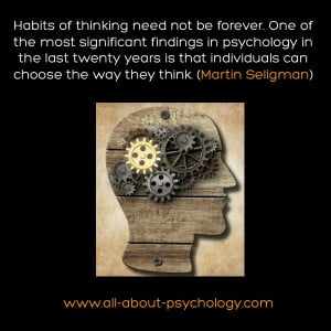 Great quote by psychologist Martin Seligman. See following link for ...